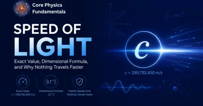Speed of Light Exact Value in m/s, km/h, mph & How It Was First Measured