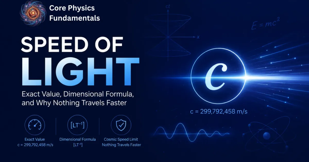 Speed of Light Exact Value in m/s, km/h, mph & How It Was First Measured