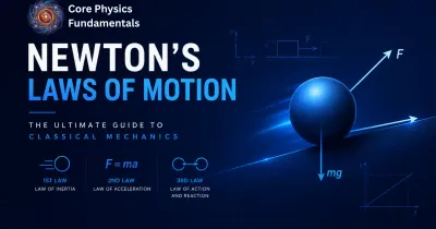 Newton's Laws of Motion — All 3 Laws Explained Simply (2026 Guide)
