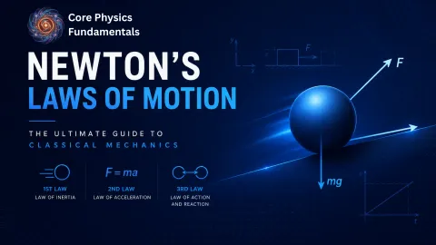Newton's Laws of Motion — All 3 Laws Explained Simply (2026 Guide)