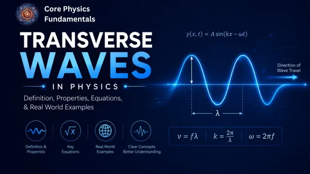 Transverse Waves: Definition, Properties, Equations & Examples