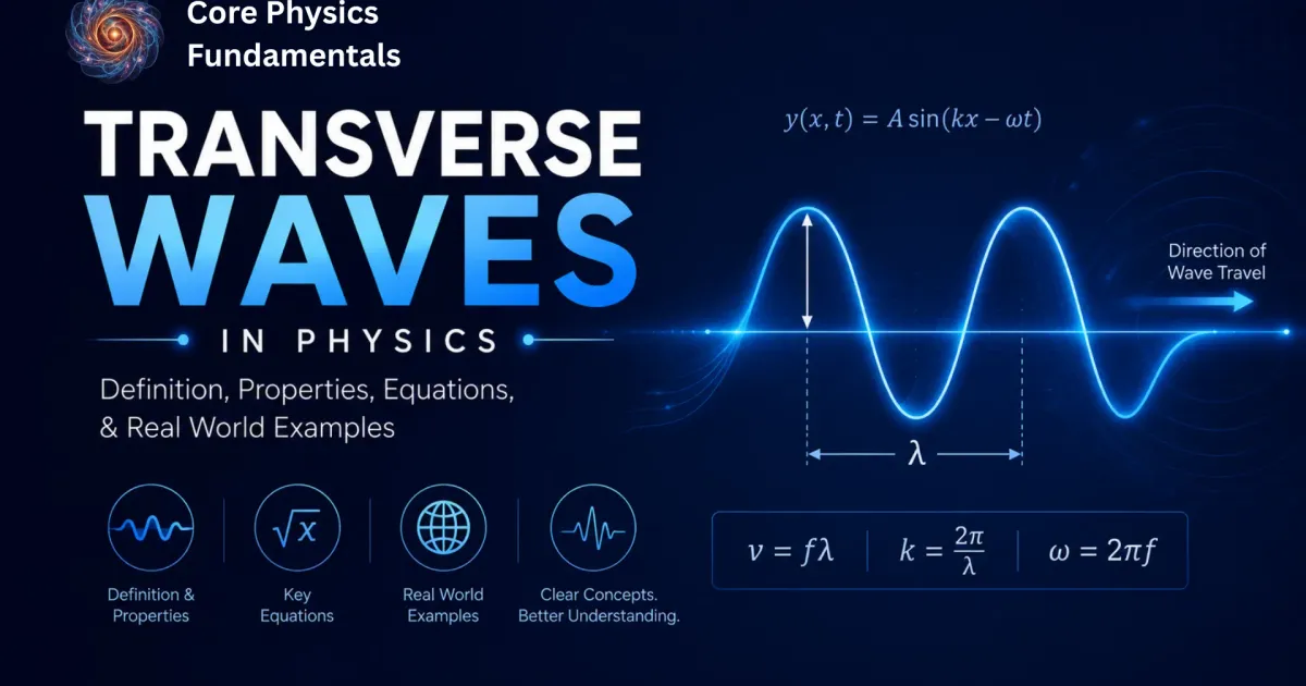 Transverse Waves: Definition, Properties, Equations & Examples